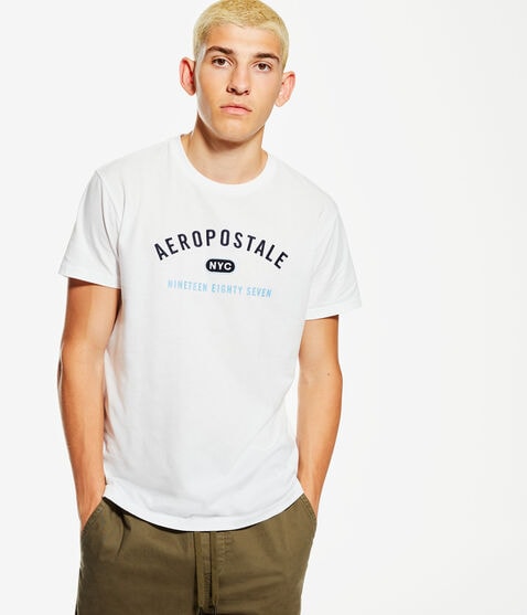 Aeropostale NYC Appliqué Graphic Tee Aeropostale NYC Appliqué Graphic Tee
