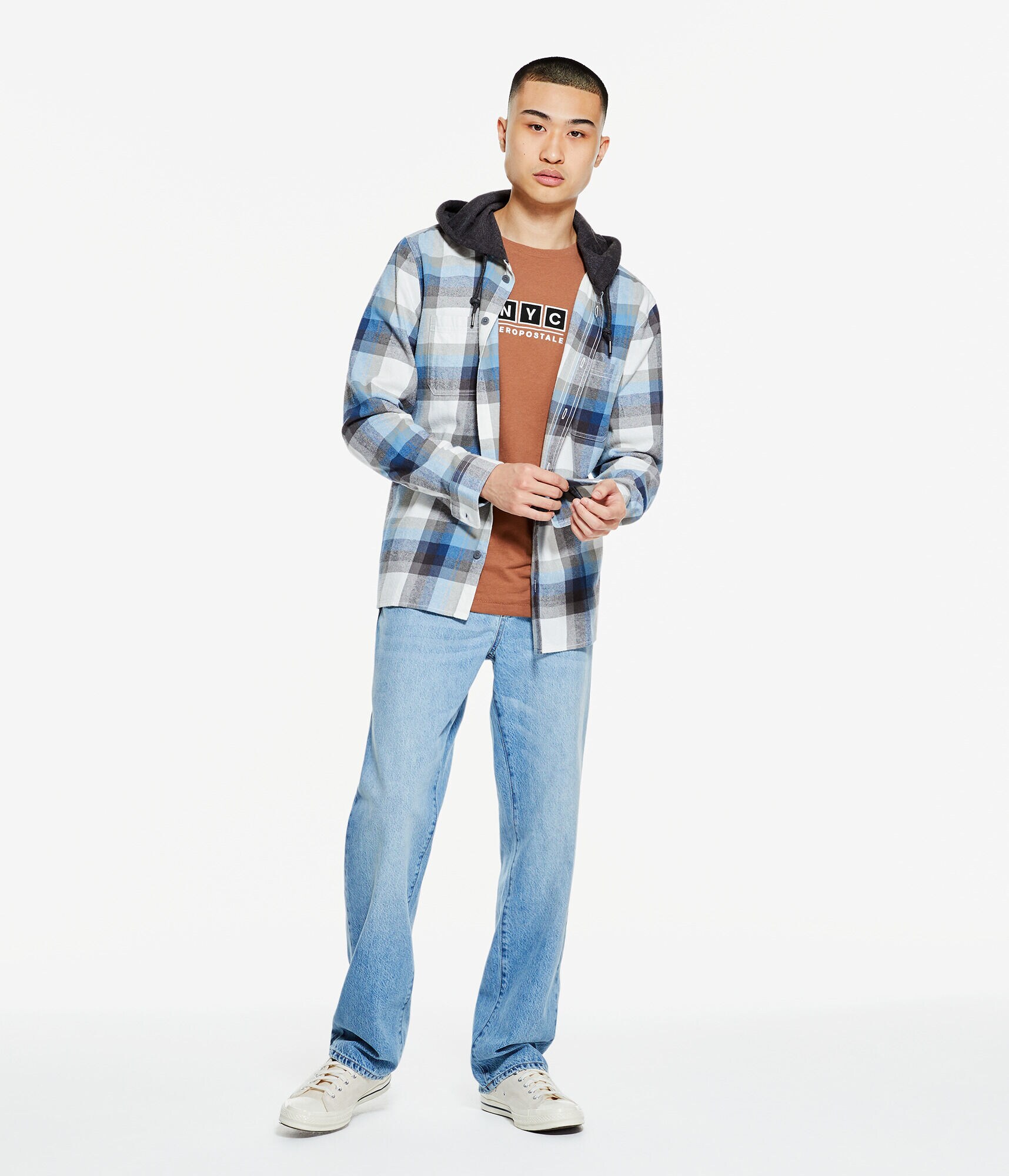 NYC Block Box Logo Graphic Tee