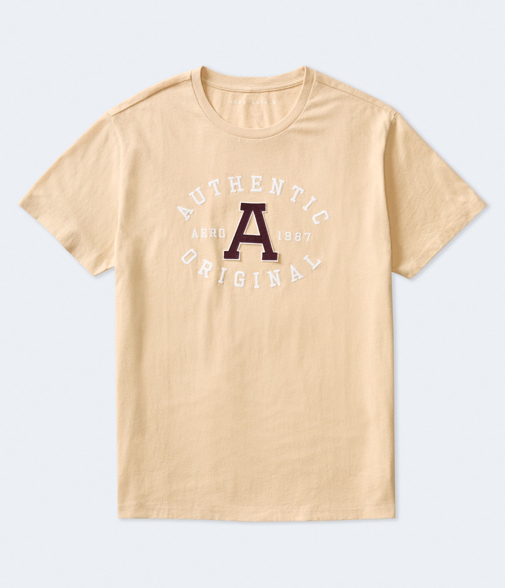 Aero Authentic Oval Appliqu&eacute; Graphic Tee