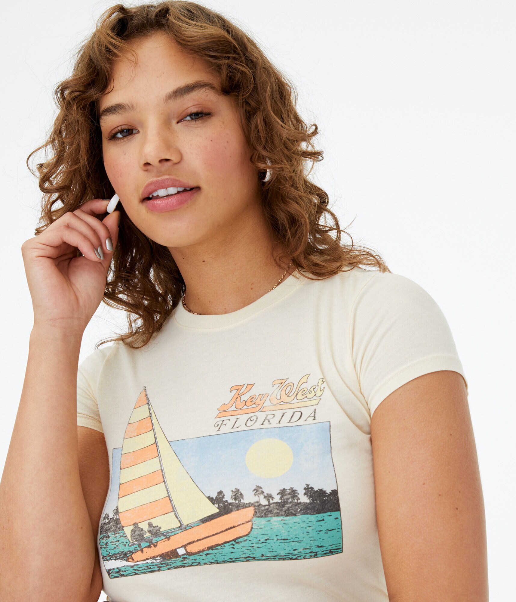 Key West Sailboat Graphic Tee
