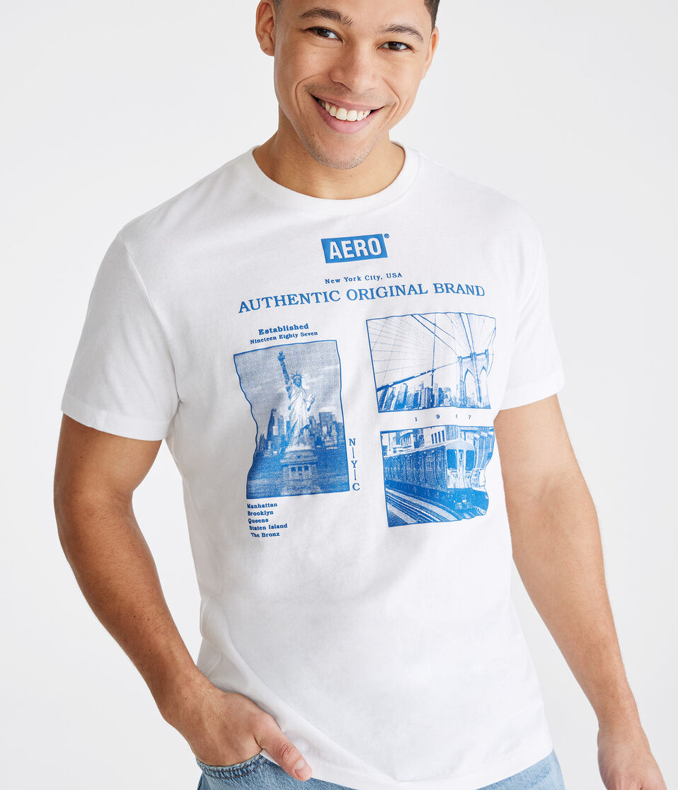 Aero City Scene Graphic Tee