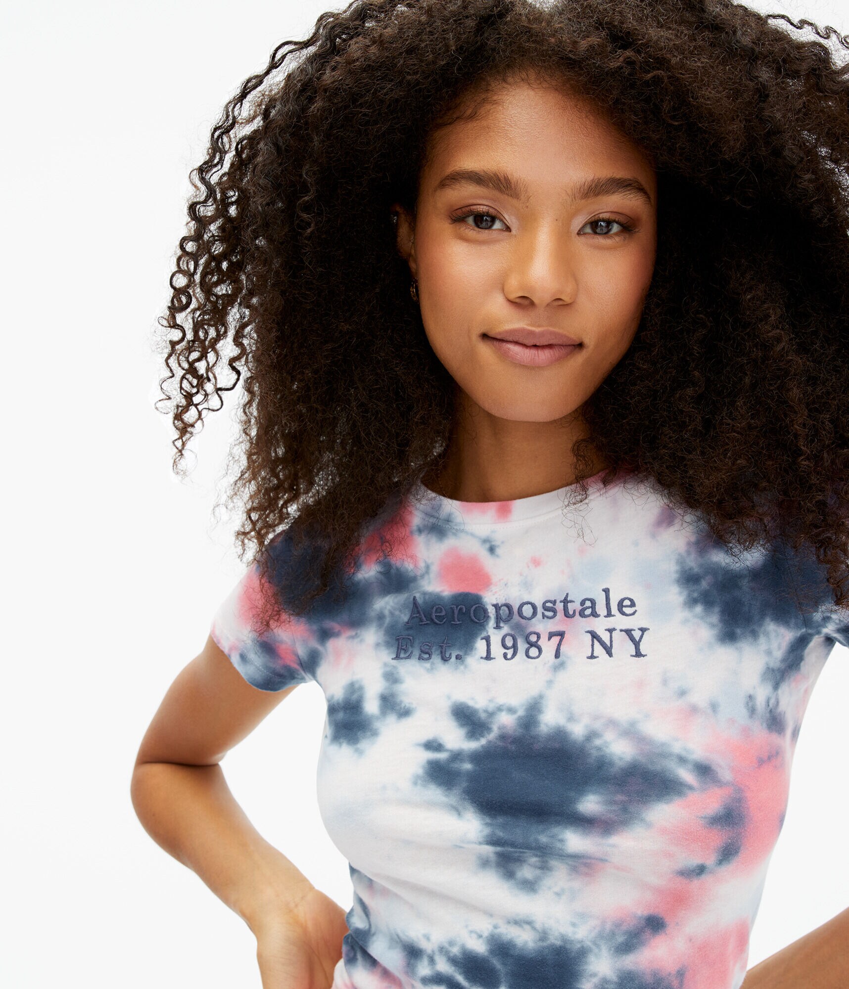 Aeropostale Tie-Dye Graphic Tee Aeropostale Tie-Dye Graphic Tee