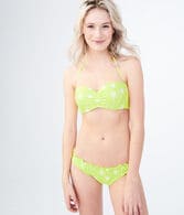 LLD Palm Tree Ruffle Bikini Bottom***