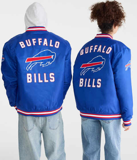 Buffalo Bills Satin Bomber Jacket Buffalo Bills Satin Bomber Jacket