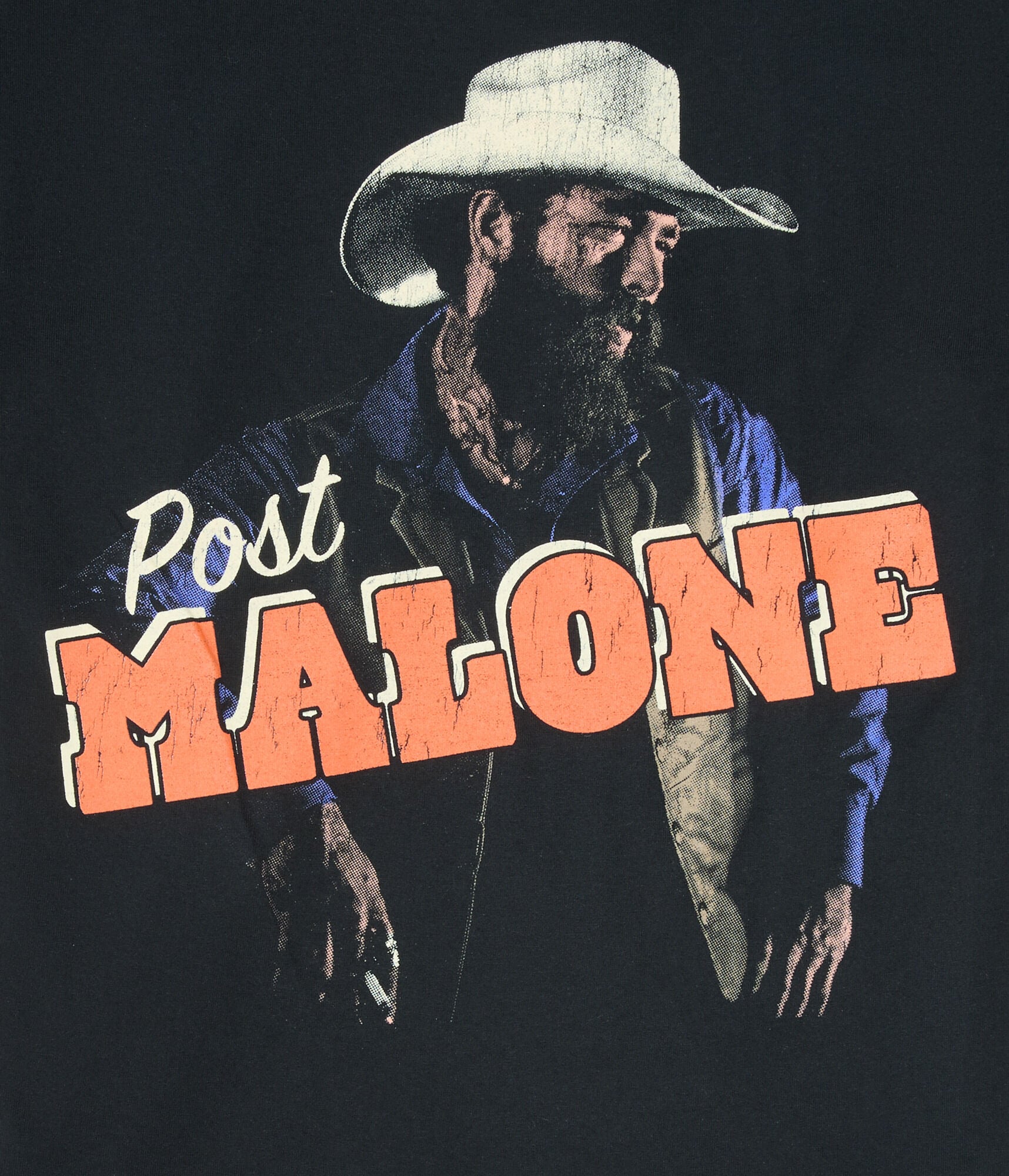 Post Malone Oversized Graphic Tee
