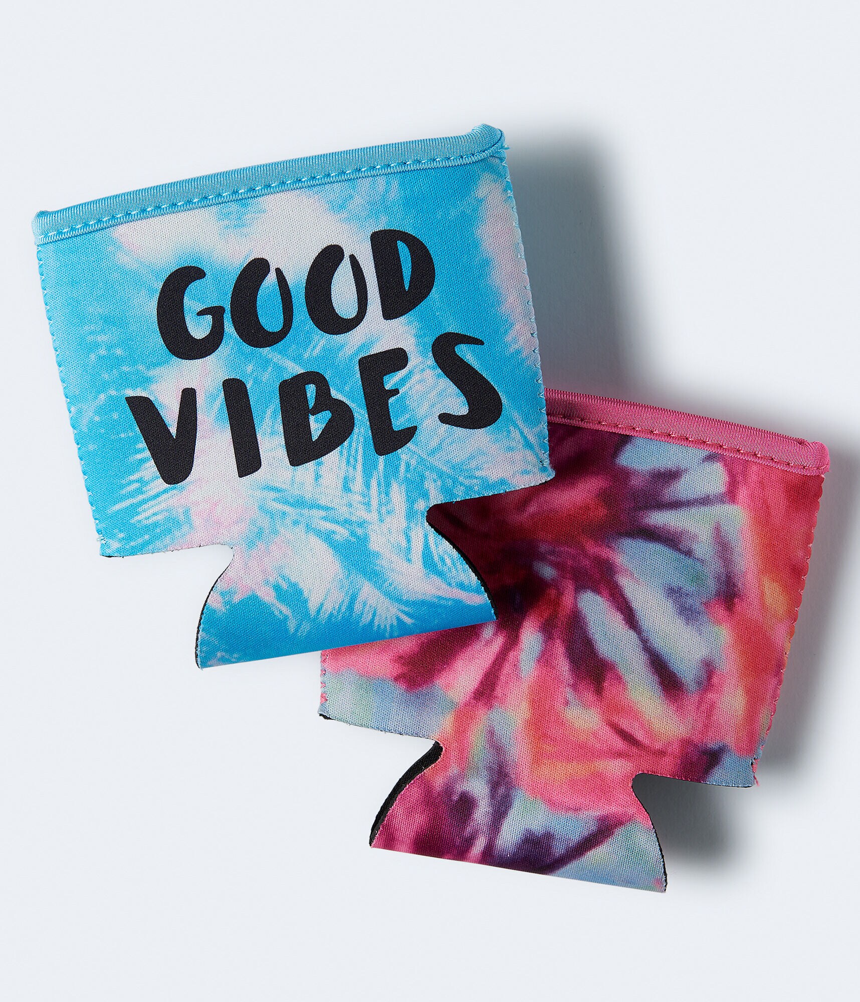 Good Vibes & TieDye Koozie 2Pack