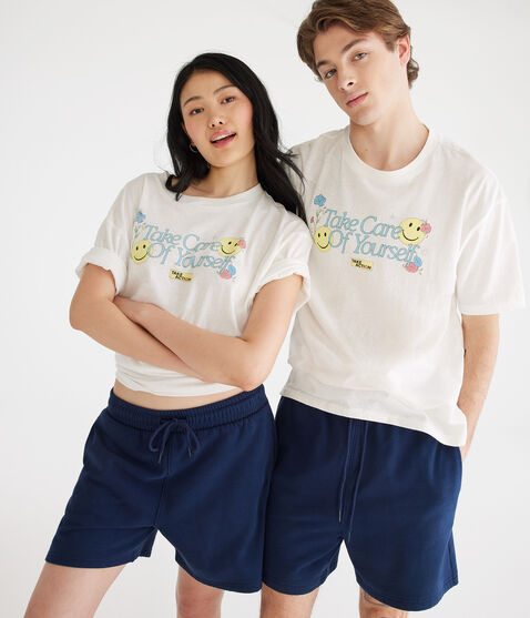 AERO | GLOBAL CITIZEN® Smiley Relaxed Graphic Tee AERO | GLOBAL CITIZEN® Smiley Relaxed Graphic Tee