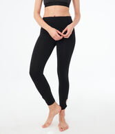 LLD Solid Keyhole-Ankle Leggings***