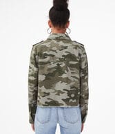 Camo Cropped Jacket