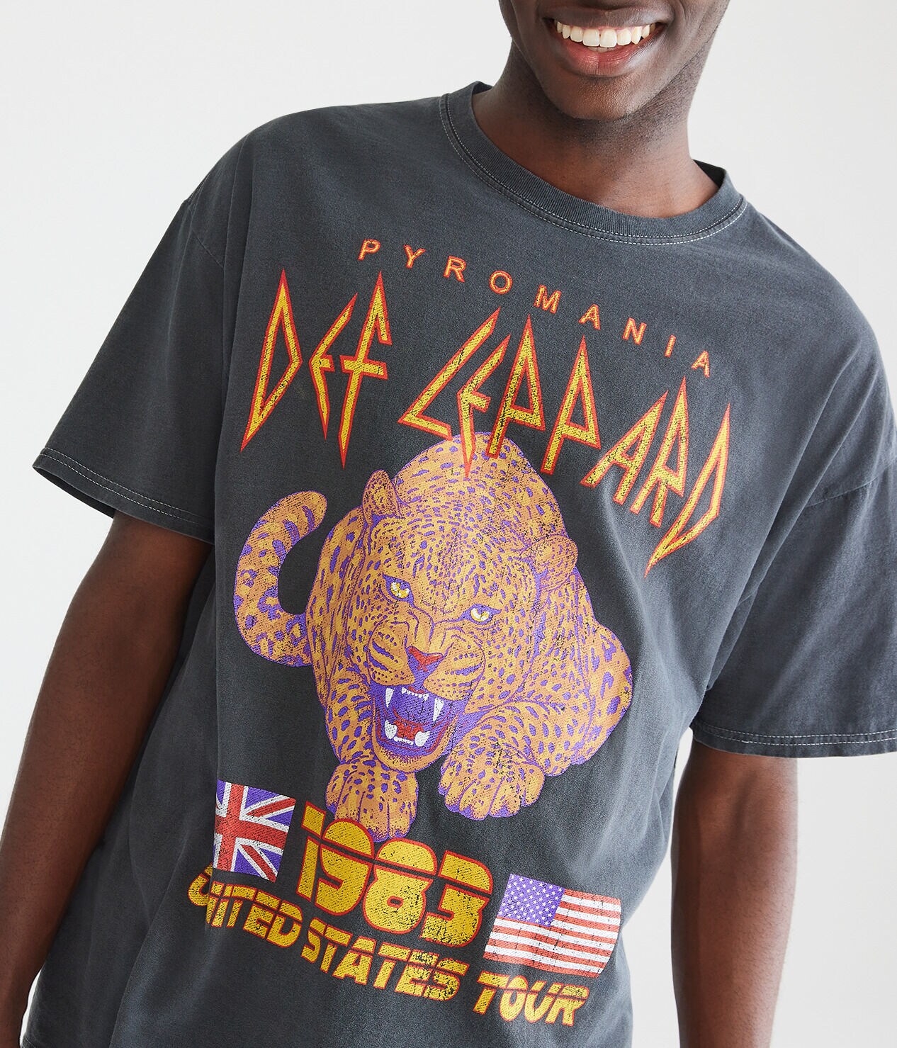 Def Leppard Pyromania Graphic Tee