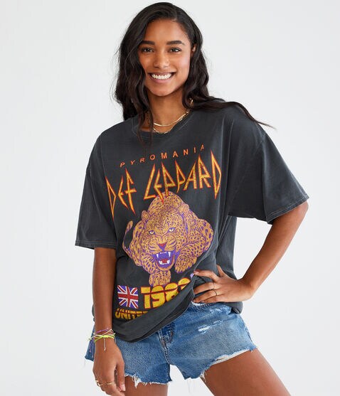 Def Leppard Pyromania Graphic Tee