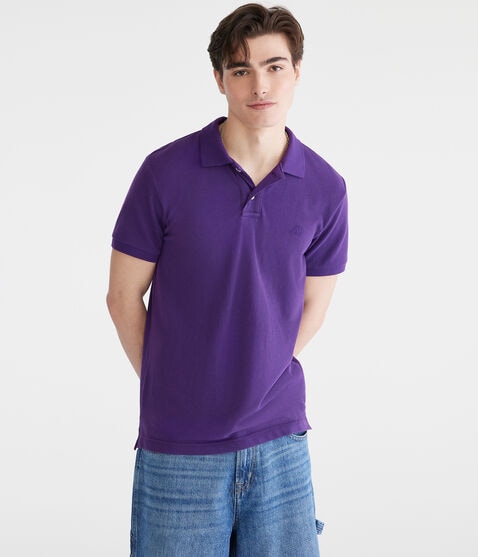 Tonal A87 Logo Piqué Polo Tonal A87 Logo Piqué Polo