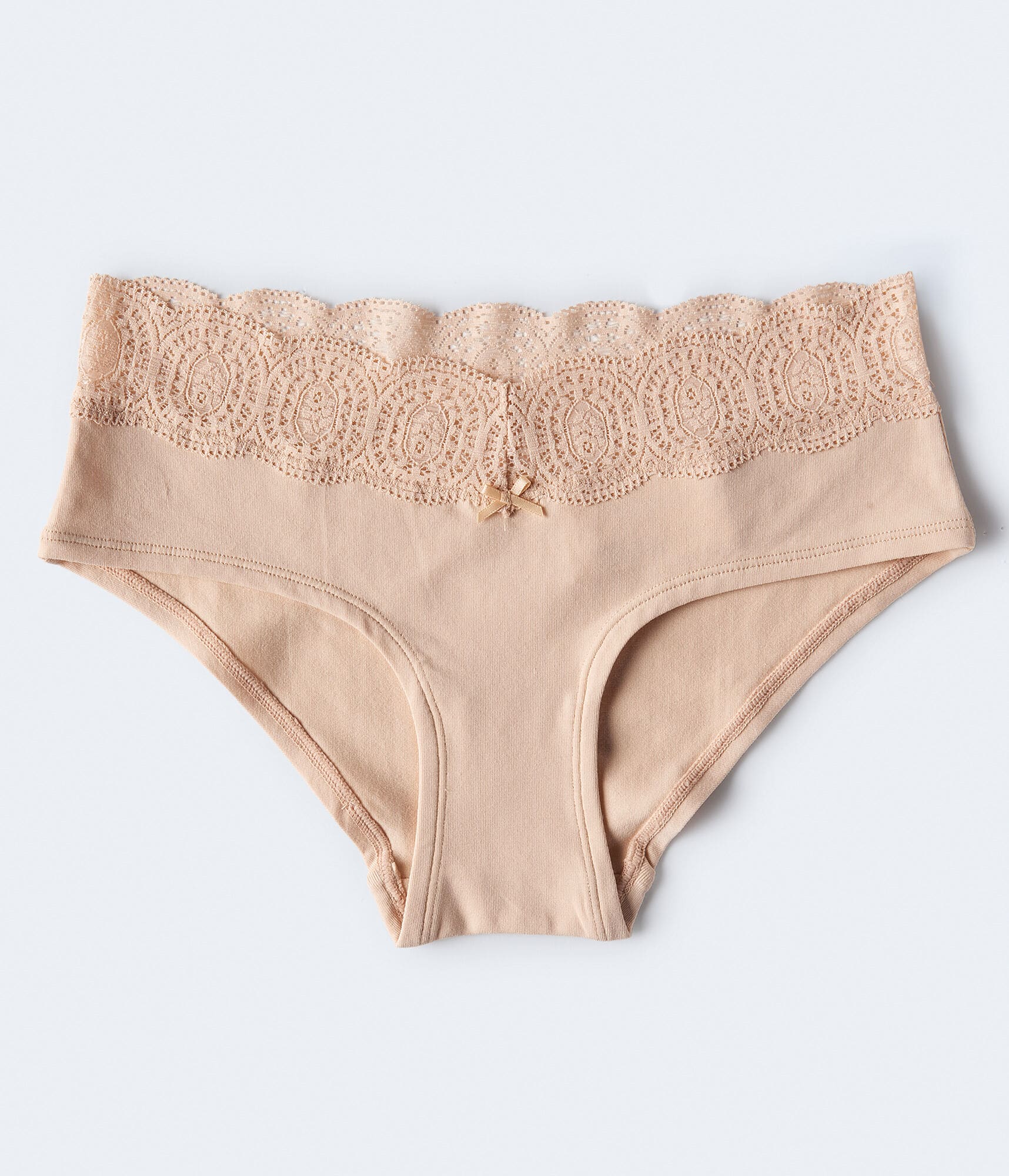 Lace-Trimmed Hipster