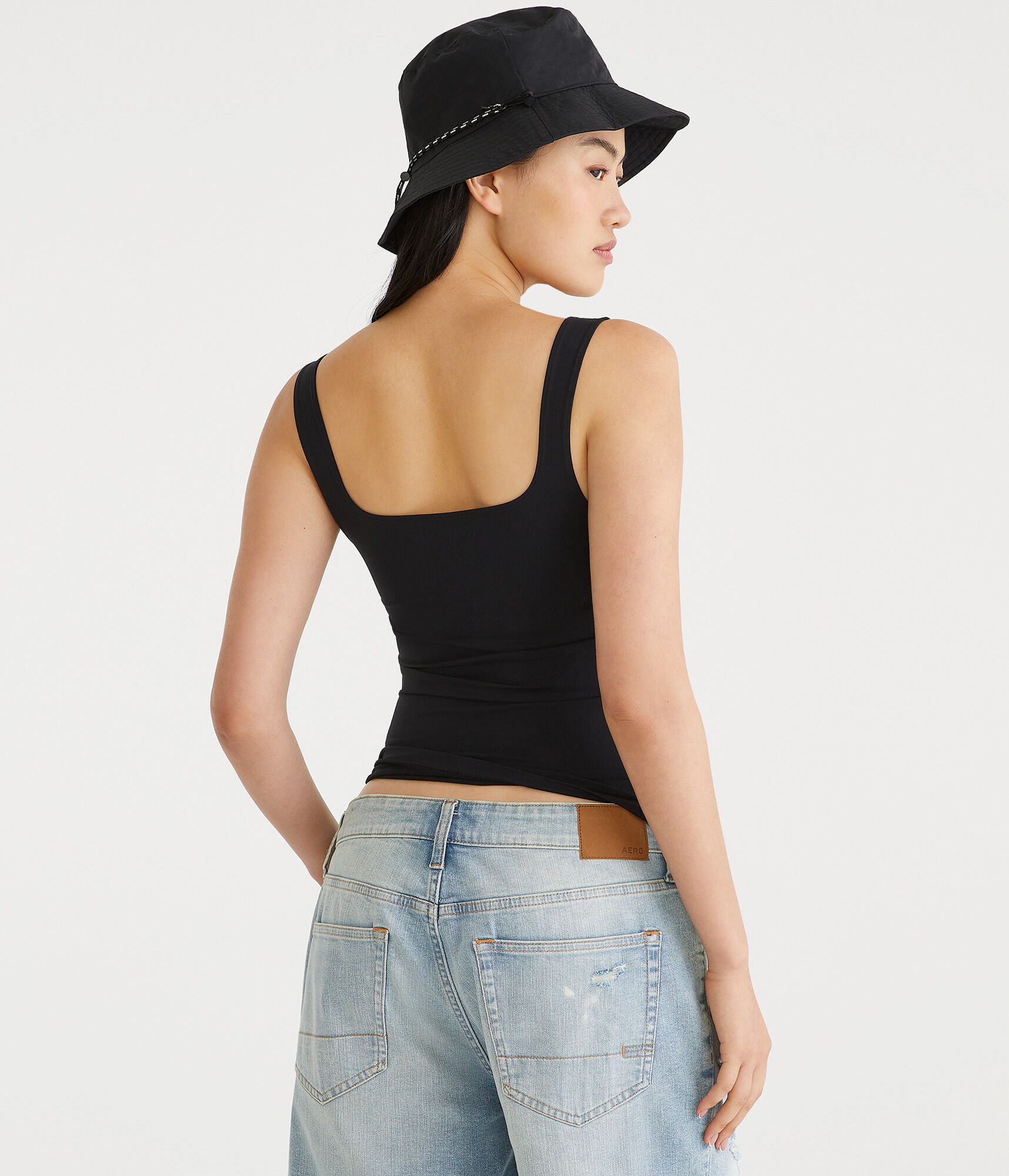 Seriously Soft Sculpt Square-Neck Tank