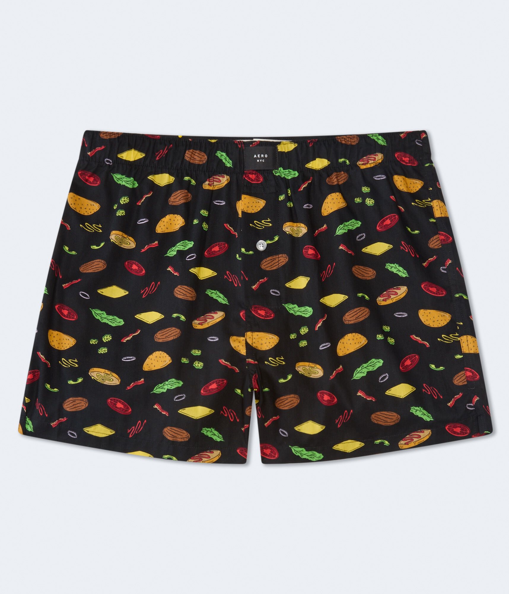 Deconstructed Burgers 4" Woven Boxers