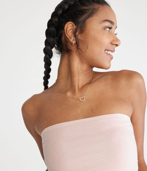 Seriously Soft Striped Everyday Tube Top Seriously Soft Striped Everyday Tube Top