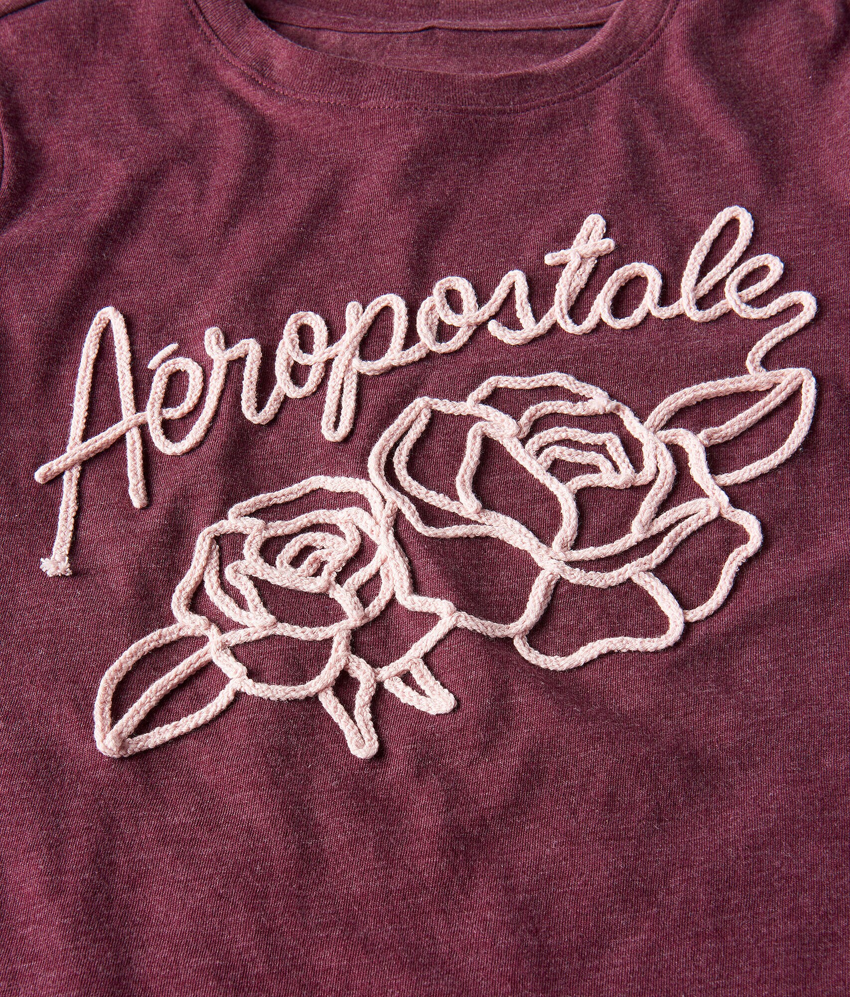 Logo Script Rose Graphic Tee