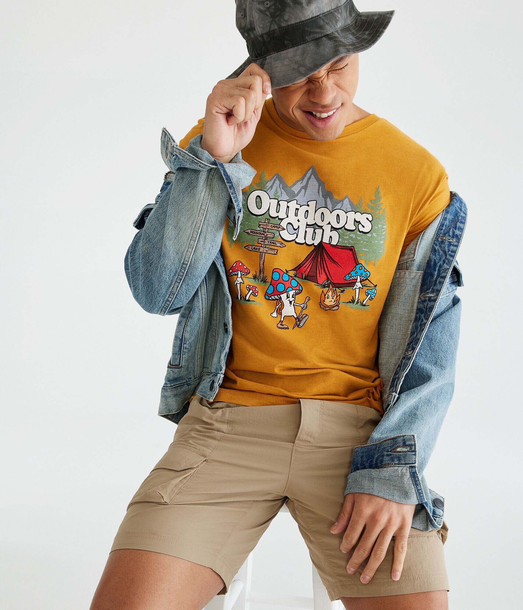 Outdoors Club Graphic Tee
