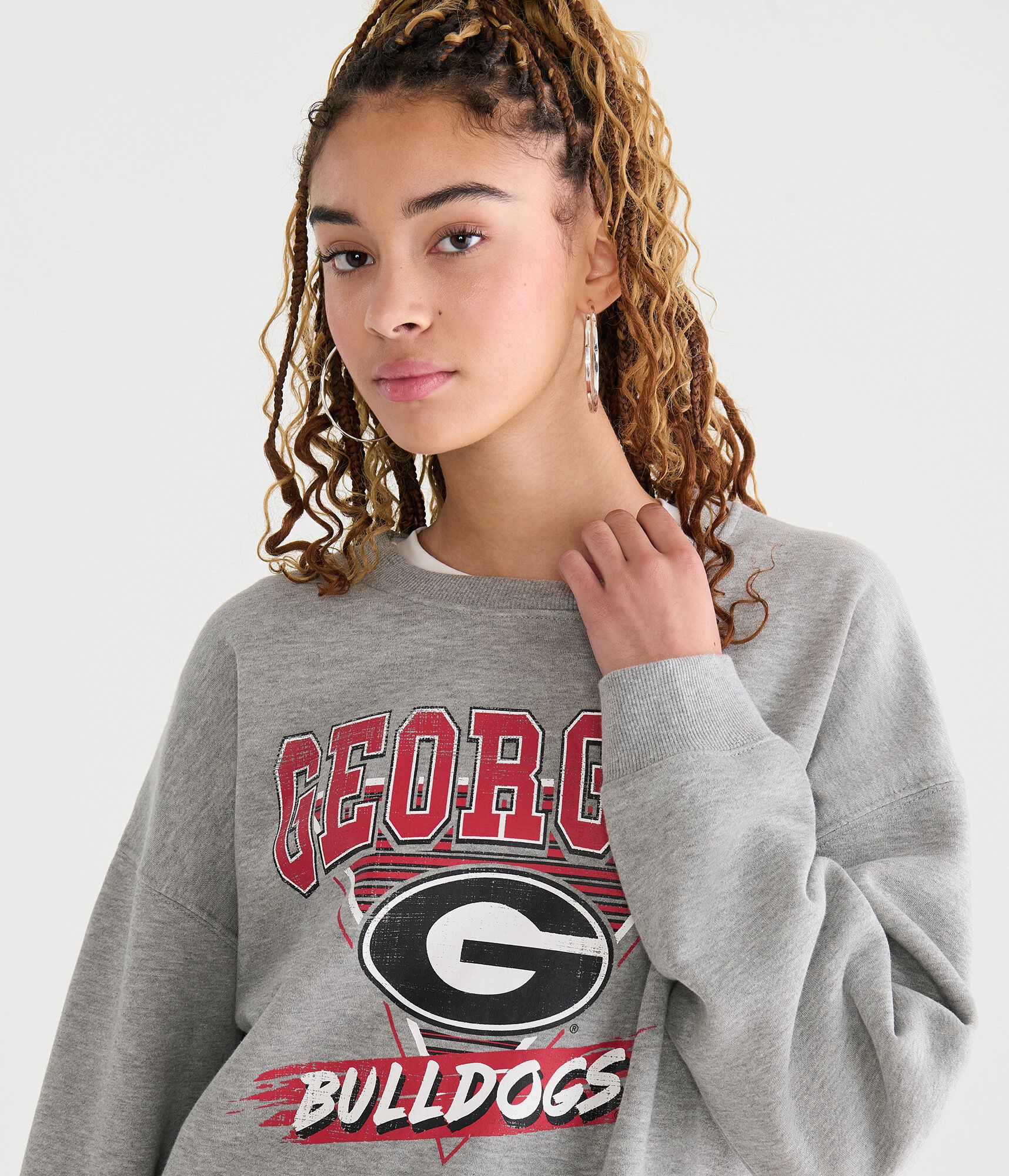 Georgia Bulldogs Crew Sweatshirt