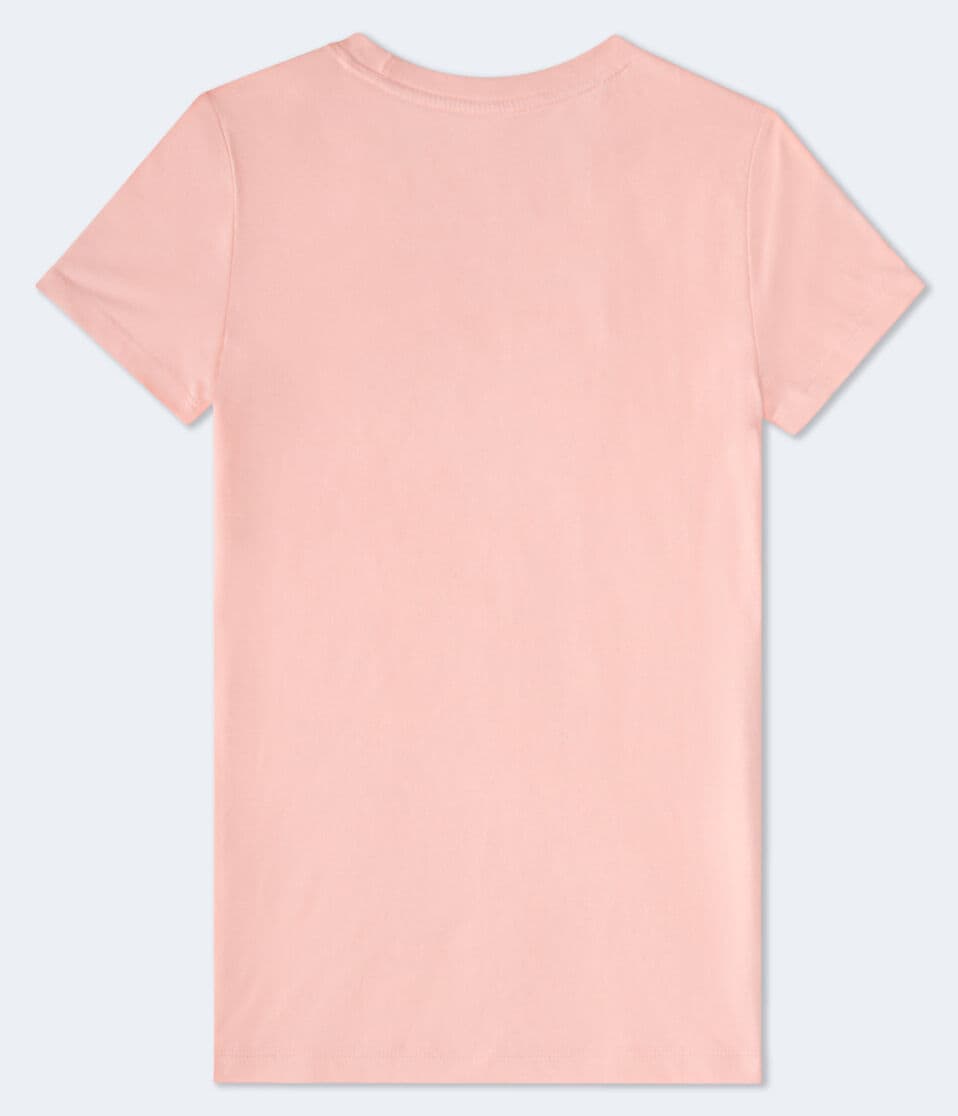 Aero Circle Butterflies Flocked Graphic Tee