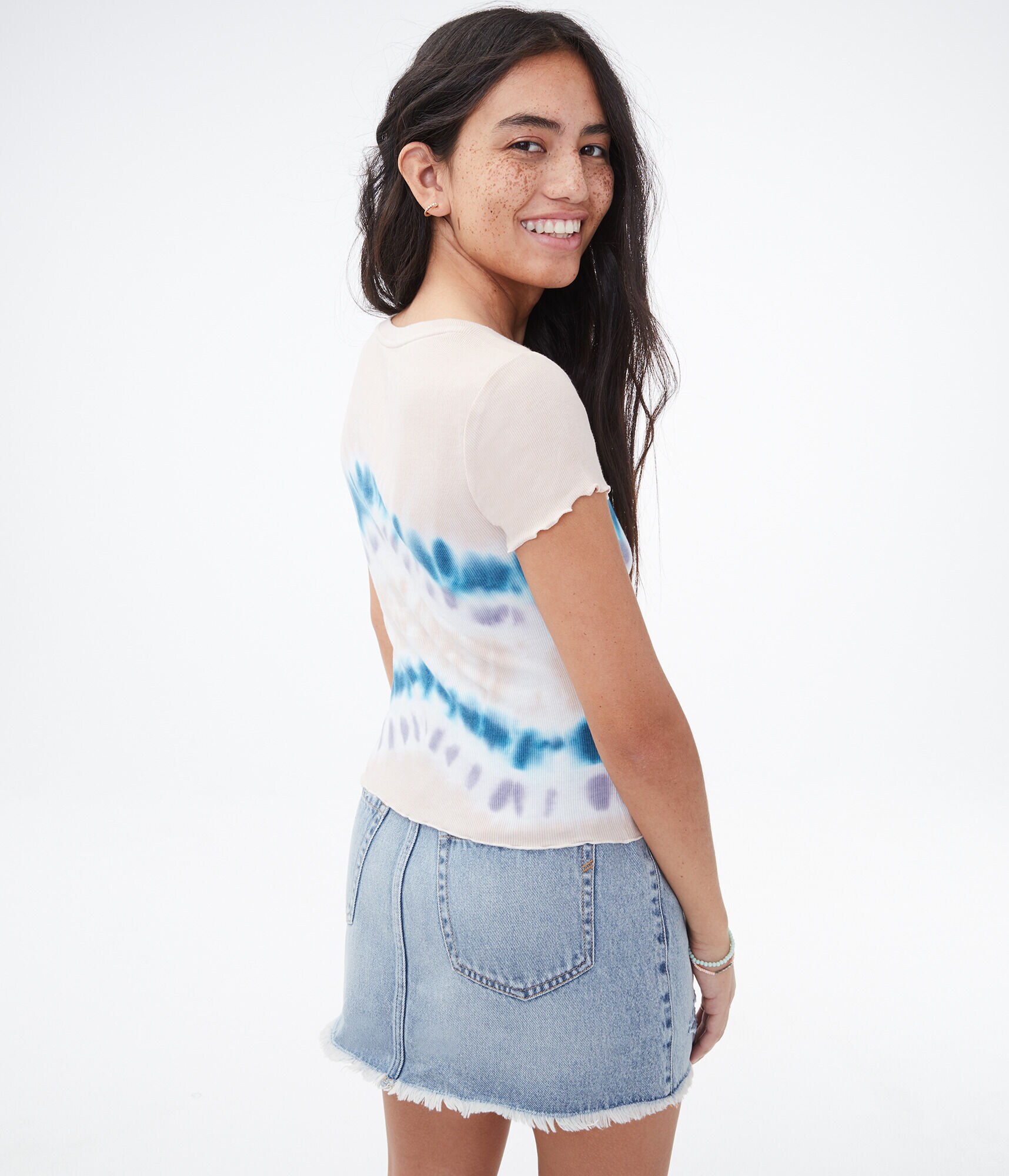 Tie-Dye Shrunken Tee