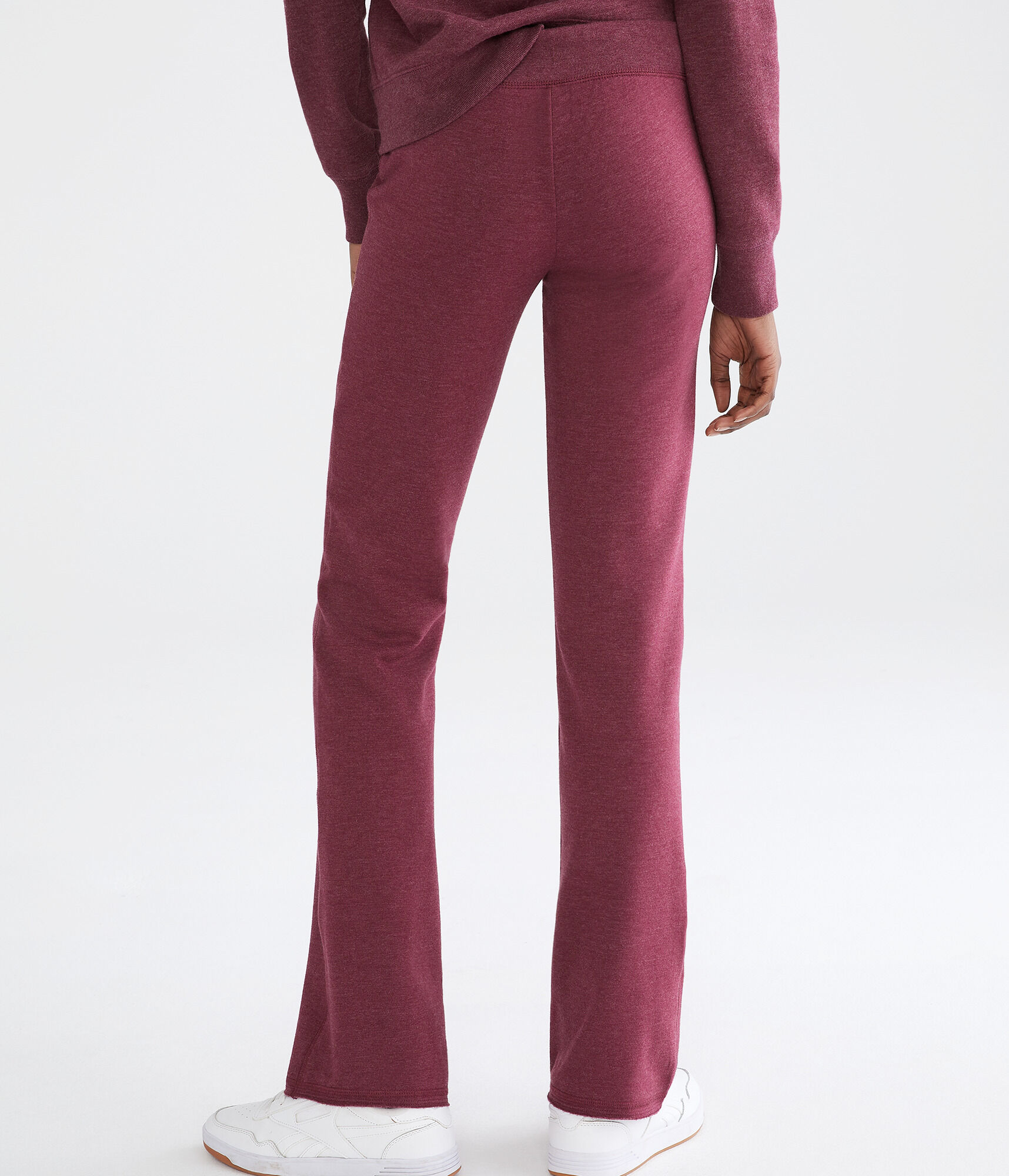 Aero NY Rose Fit & Flare Sweatpants