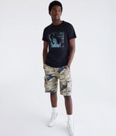 Digital Statue Of Liberty Graphic Tee