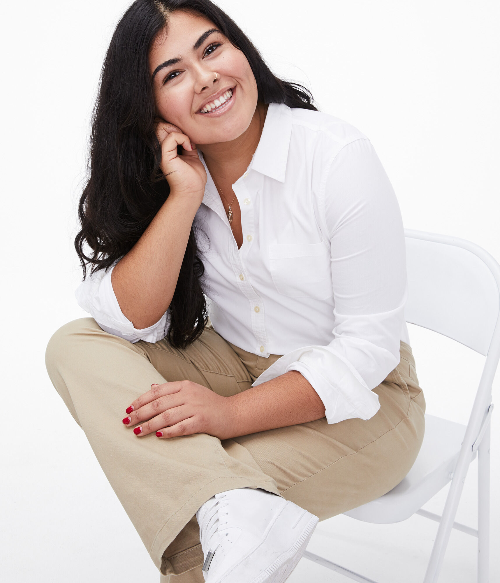 Women S Twill Uniform Pants Aeropostale