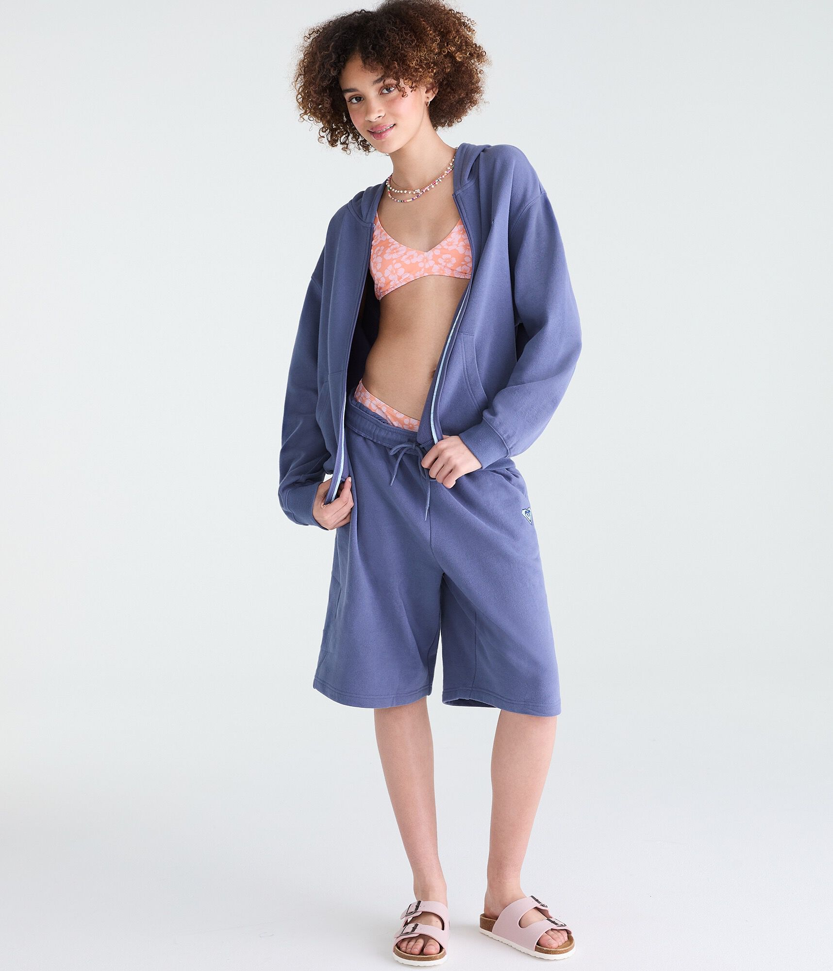 Roxy Script Logo Full-Zip Hoodie