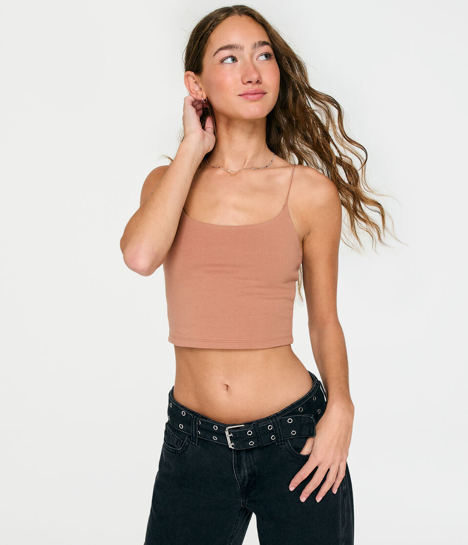 Seriously Soft Cropped Bungee Cami