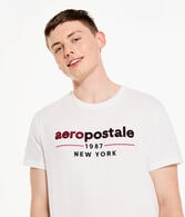 Aeropostale 1987 Logo Appliqué Graphic Tee