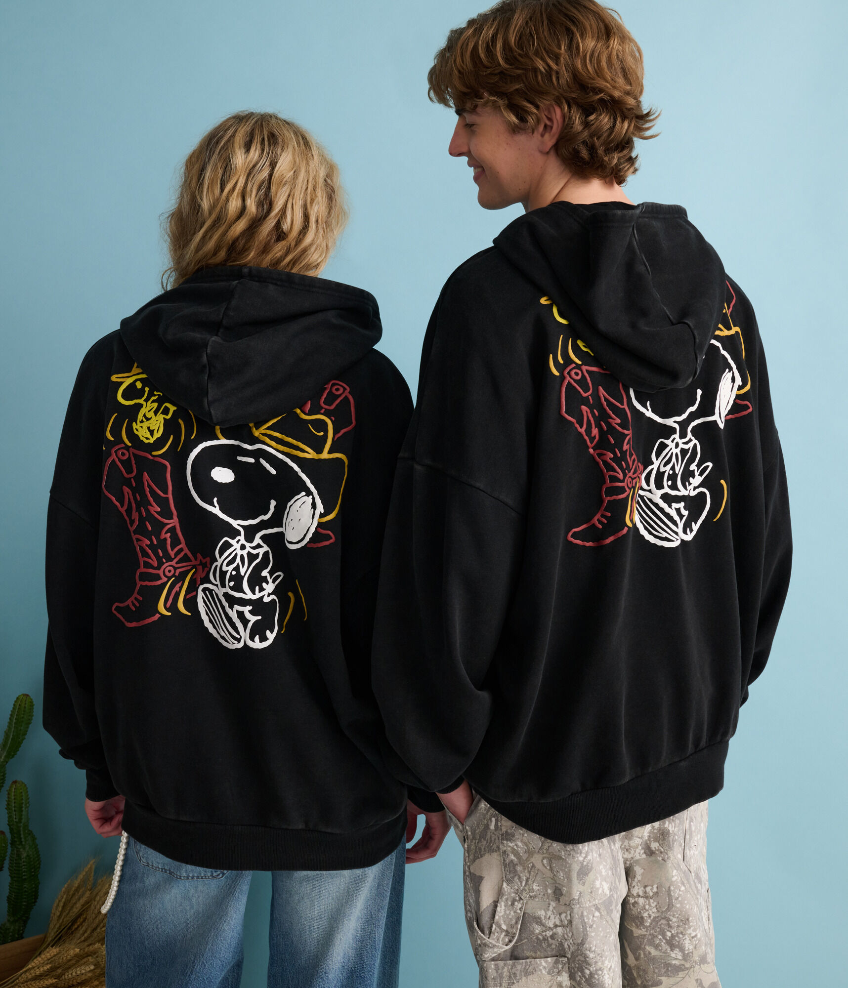 Peanuts® | Aéropostale Western Snoopy Cowboy Boot Pullover Hoodie