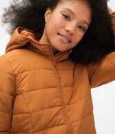 Lightweight Hooded Puffer Jacket