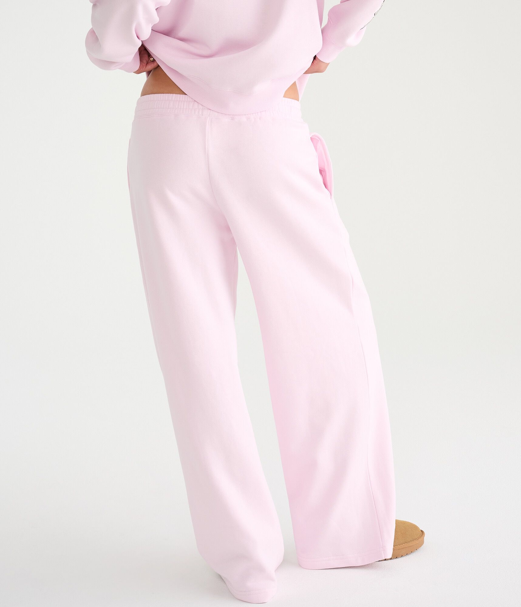 D&eacute;j&agrave; For Aero Gold Coast 1987 Mid-Rise Wide Leg Sweatpants
