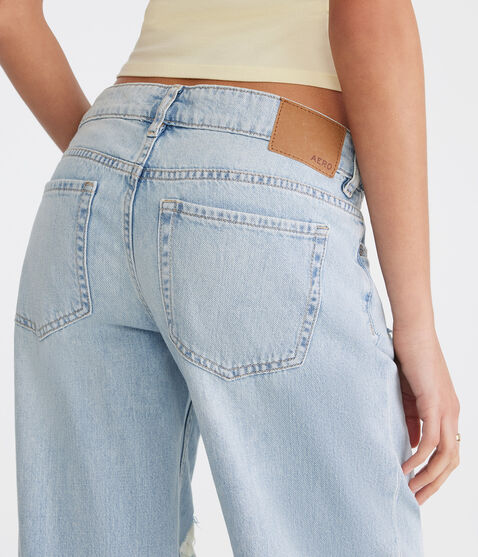Low-Rise Baggy Wide Leg Lightweight Luxe Jean