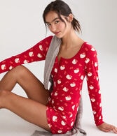 Hello Kitty | Aero Long Sleeve Bows Sleep Romper