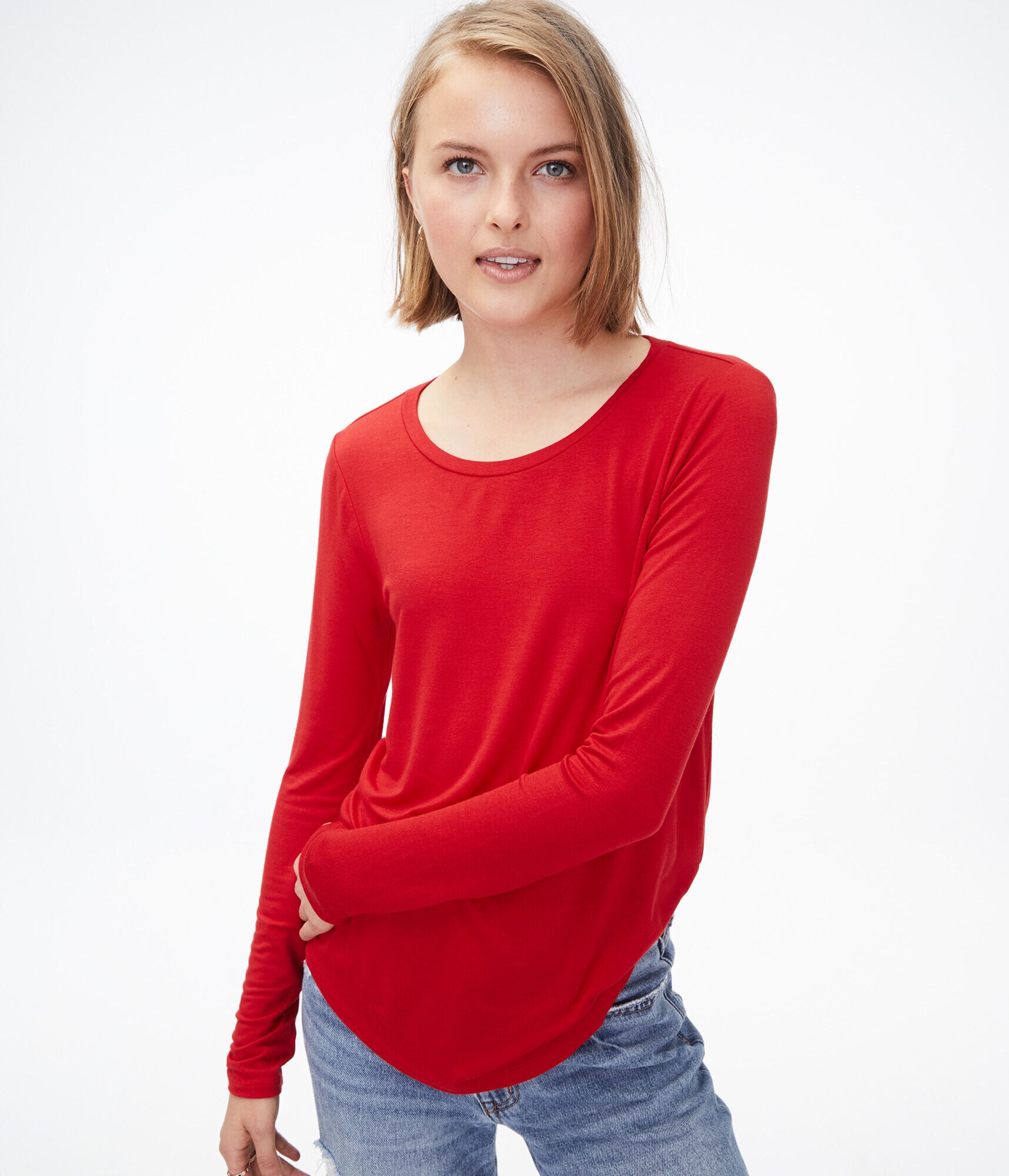 Long Sleeve Seriously Soft Crew Tee