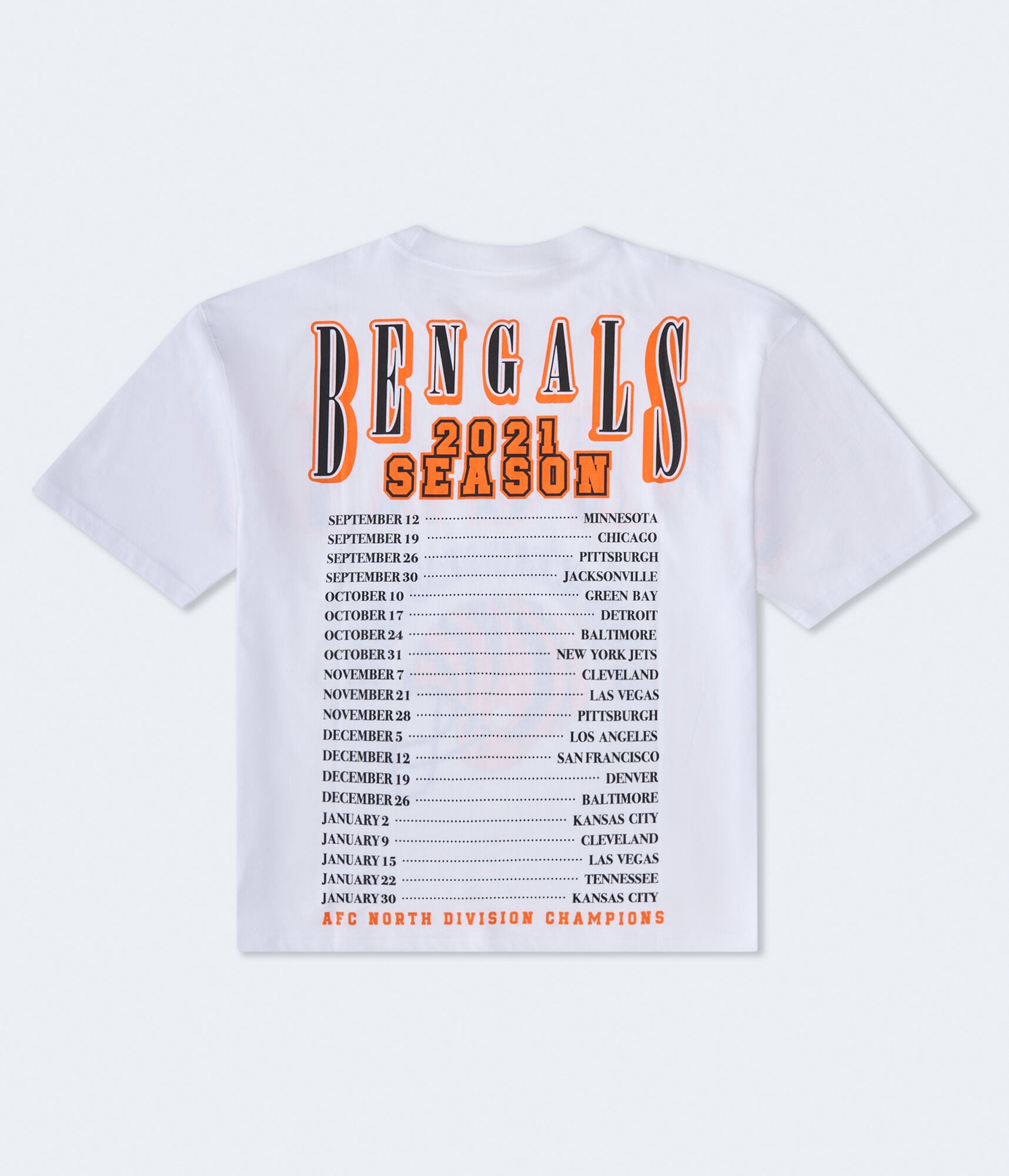 Cincinnati Bengals Division Champs Boxy Graphic Tee