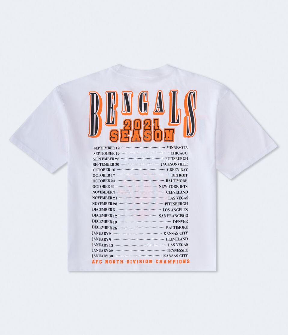 Cincinnati Bengals Division Champs Boxy Graphic Tee
