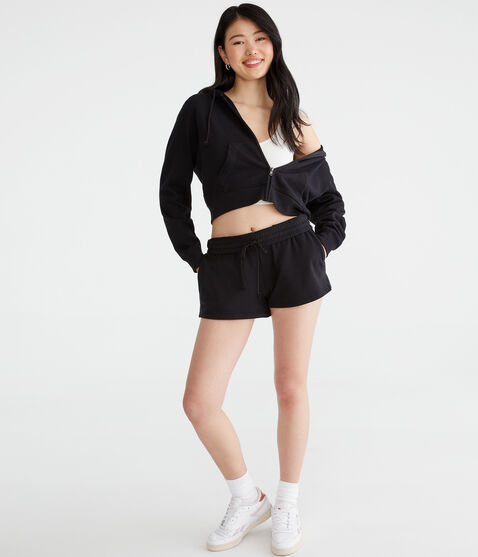 Fleece Slouchy Shorts