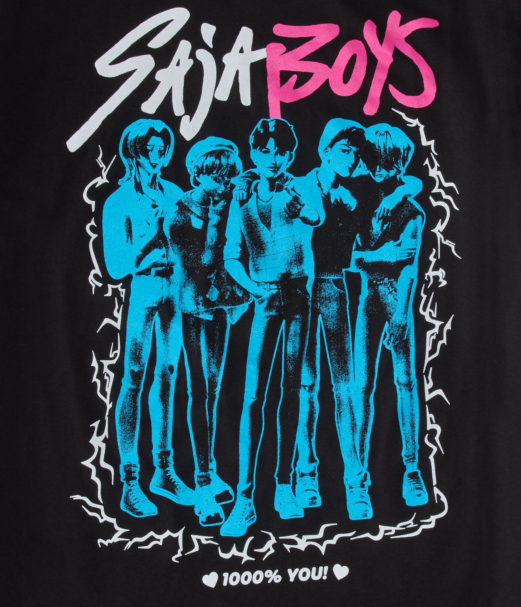 KPop Demon Hunters Saja Boys Relaxed Graphic Tee