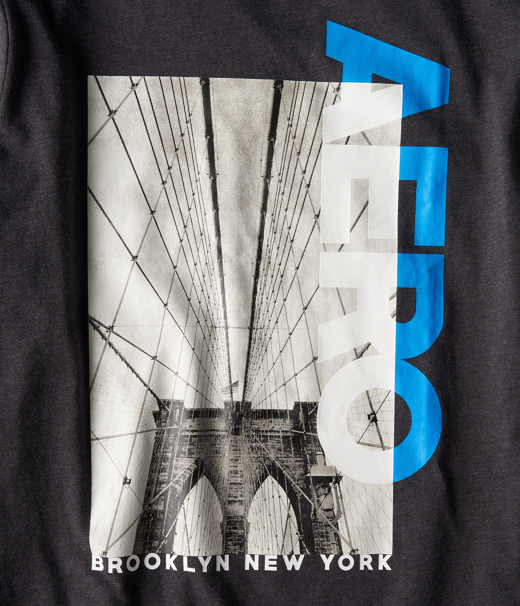Long Sleeve Aero Brooklyn Bridge Graphic Tee***