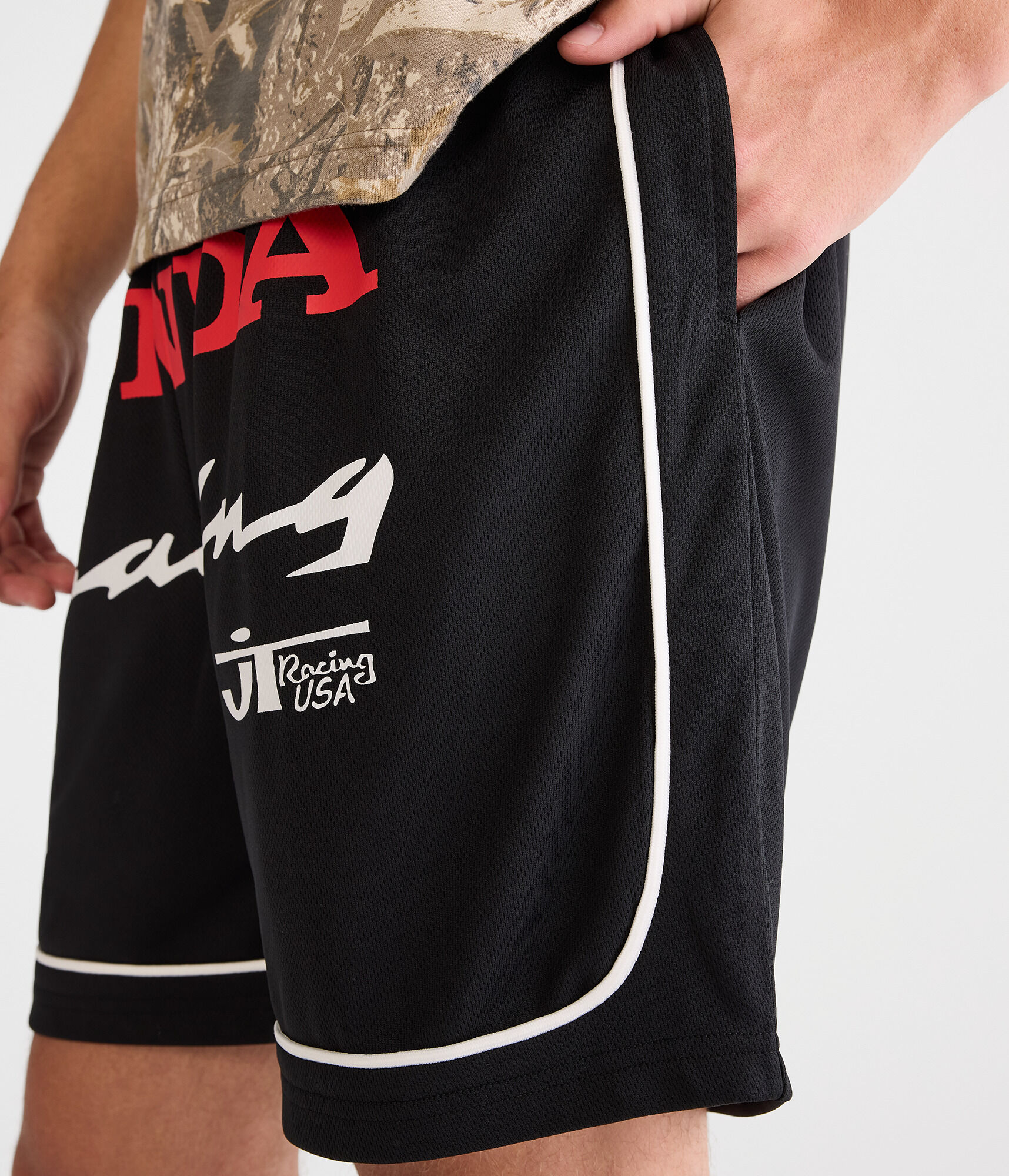 Honda Racing Mesh Shorts 6"