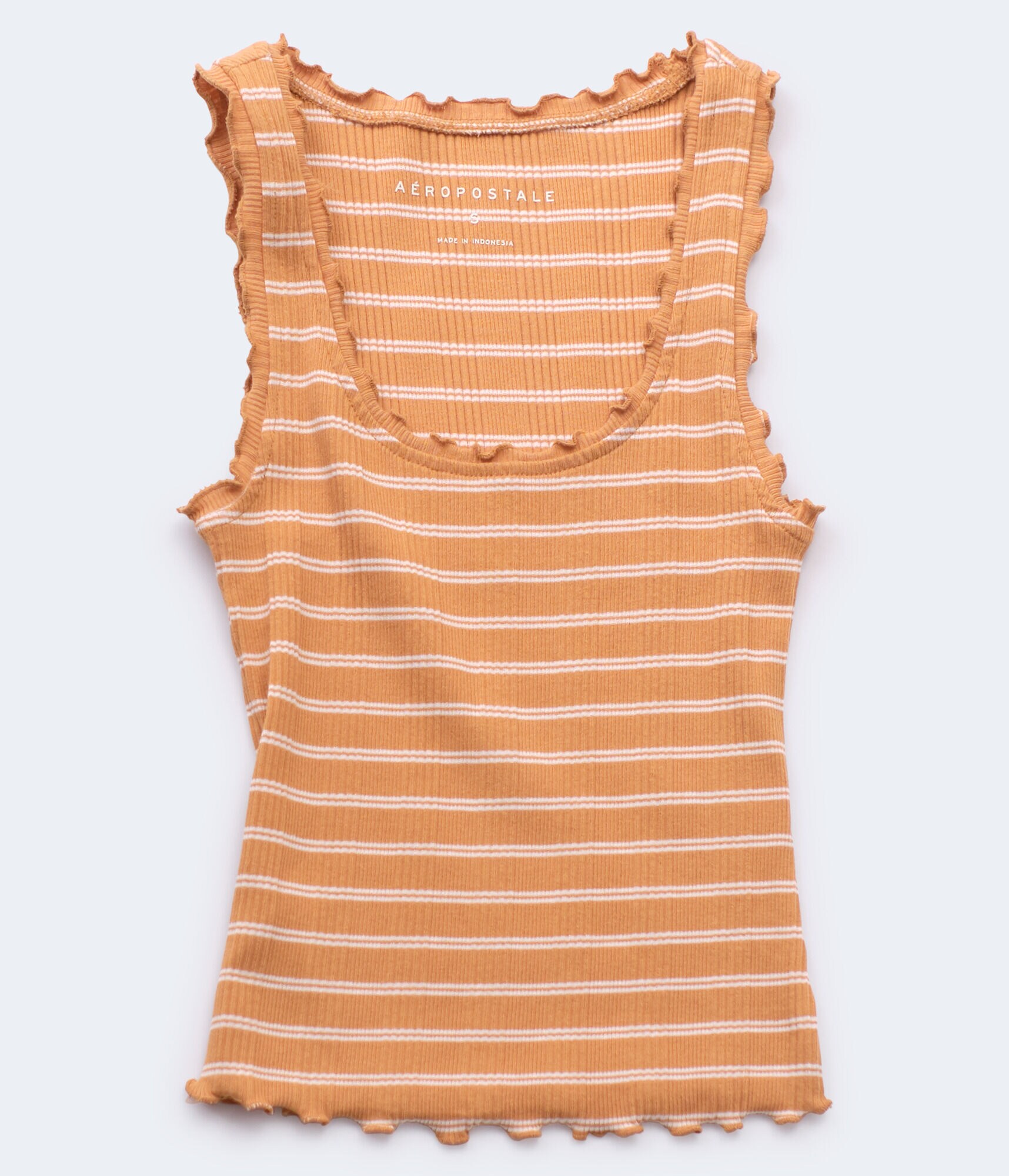Ribbed Striped Bodycon Tank