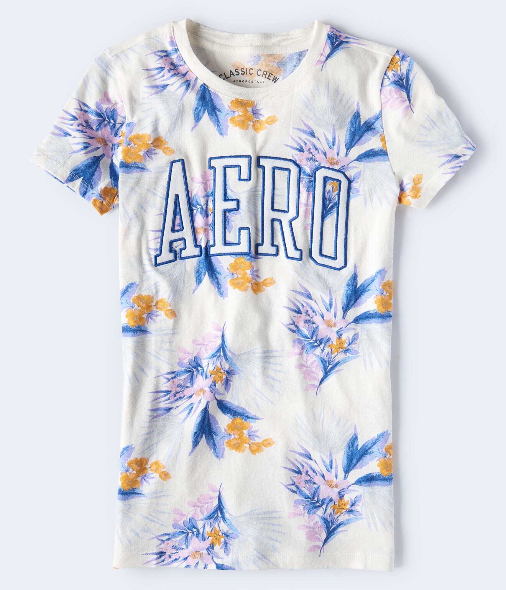 Floral Aero Logo Graphic Tee