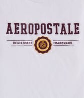 Aeropostale Bear Crest Appliqué Graphic Tee