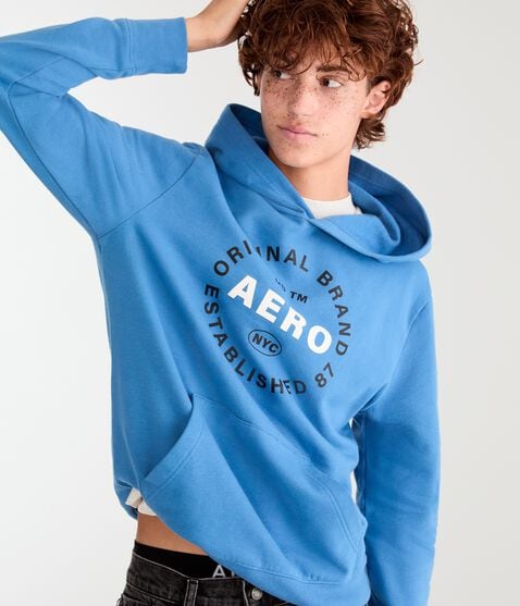 Aero Circle Logo Pullover Hoodie Aero Circle Logo Pullover Hoodie
