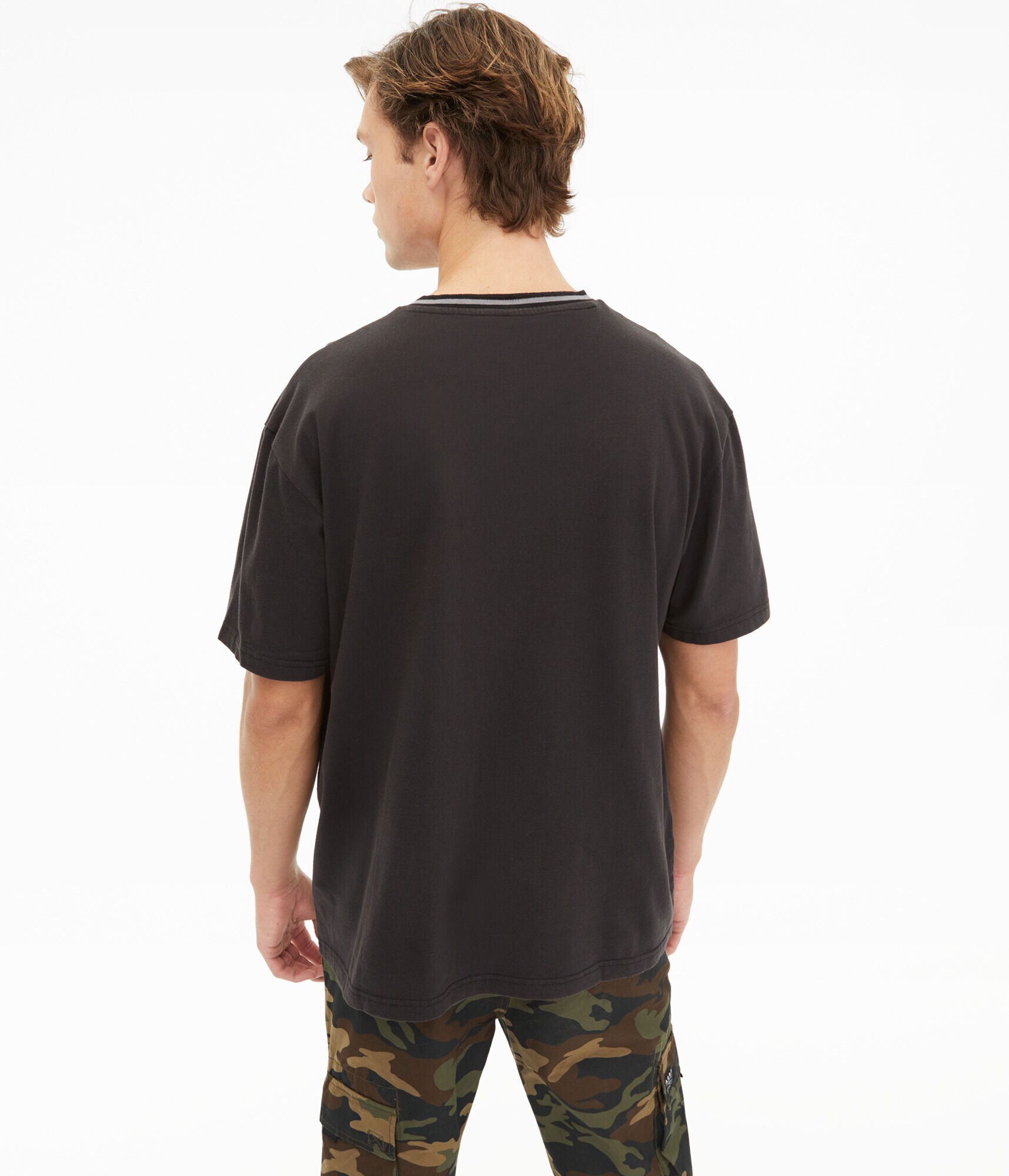 【新品】aere アエレ　V-neck jersey one-piece 36 Aero 87 V-Neck Jersey Graphic Tee
