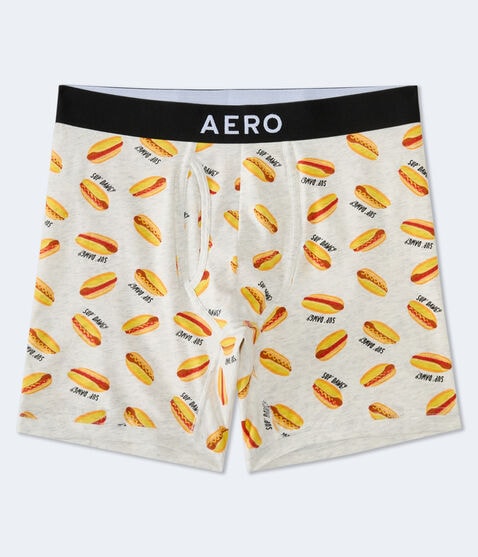 Hot Dog 6" Knit Boxer Briefs Hot Dog 6" Knit Boxer Briefs
