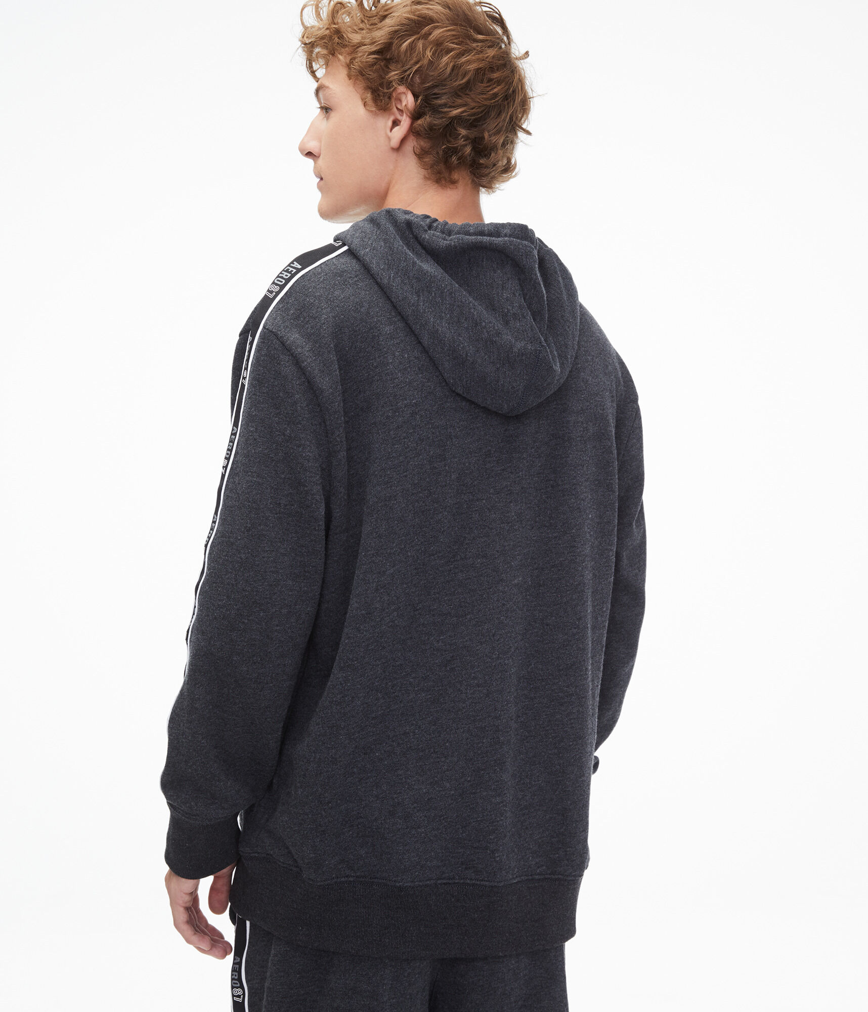 Retro Sport A87 Stripe Pullover Hoodie